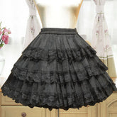 Organza Hollow Flouncing Lolita Petticoat